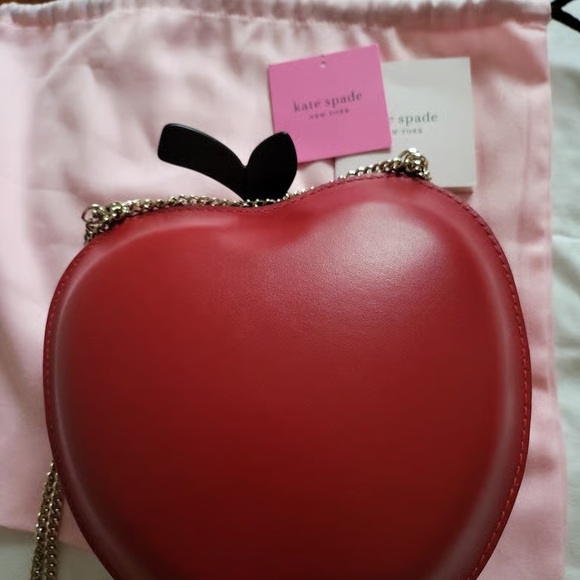 Kate Spade Red Apple Crossbody Bag - Picture 2 of 4